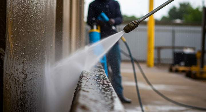 Travaux de nettoyage haute pression Martinique